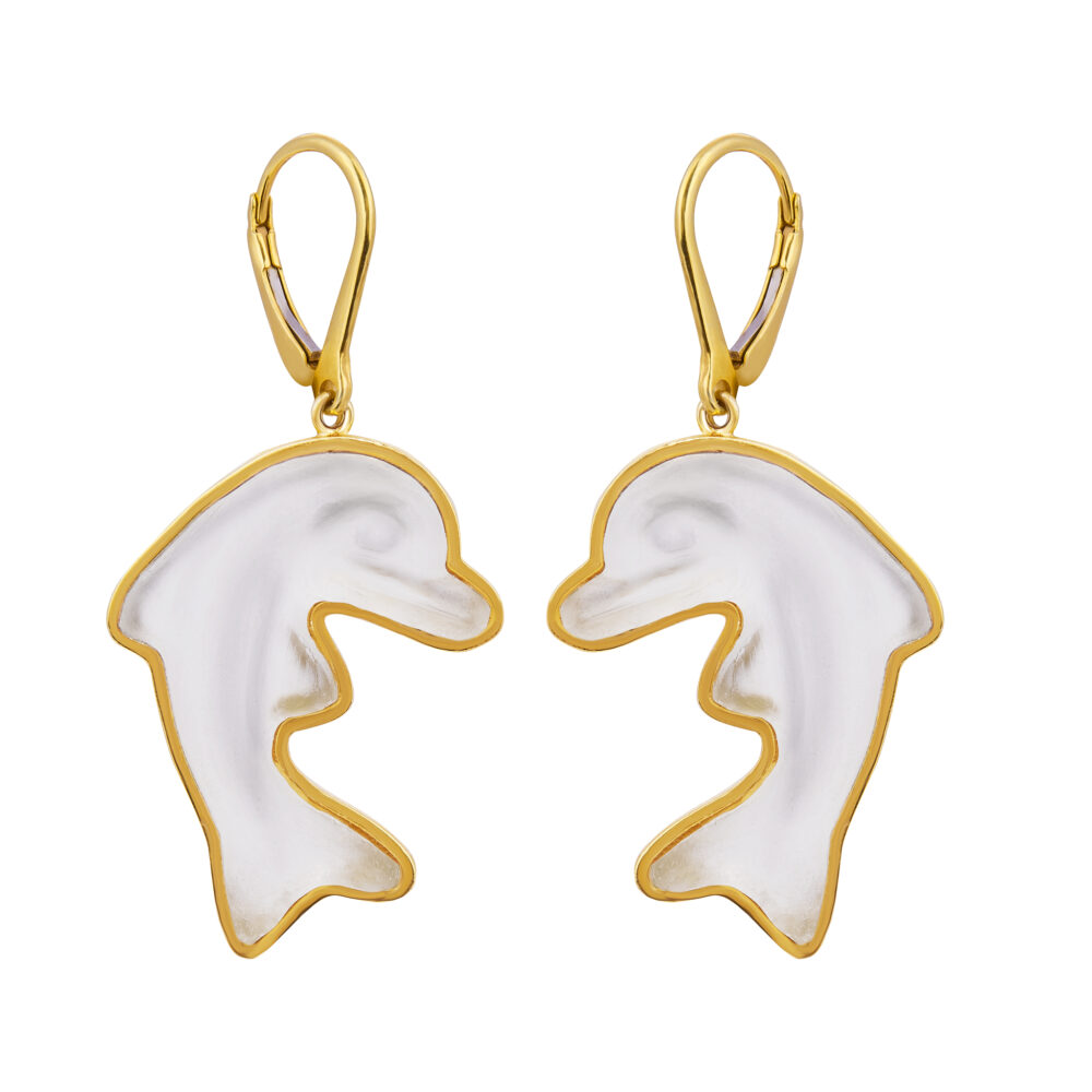 DOLPHIN EARRINGS