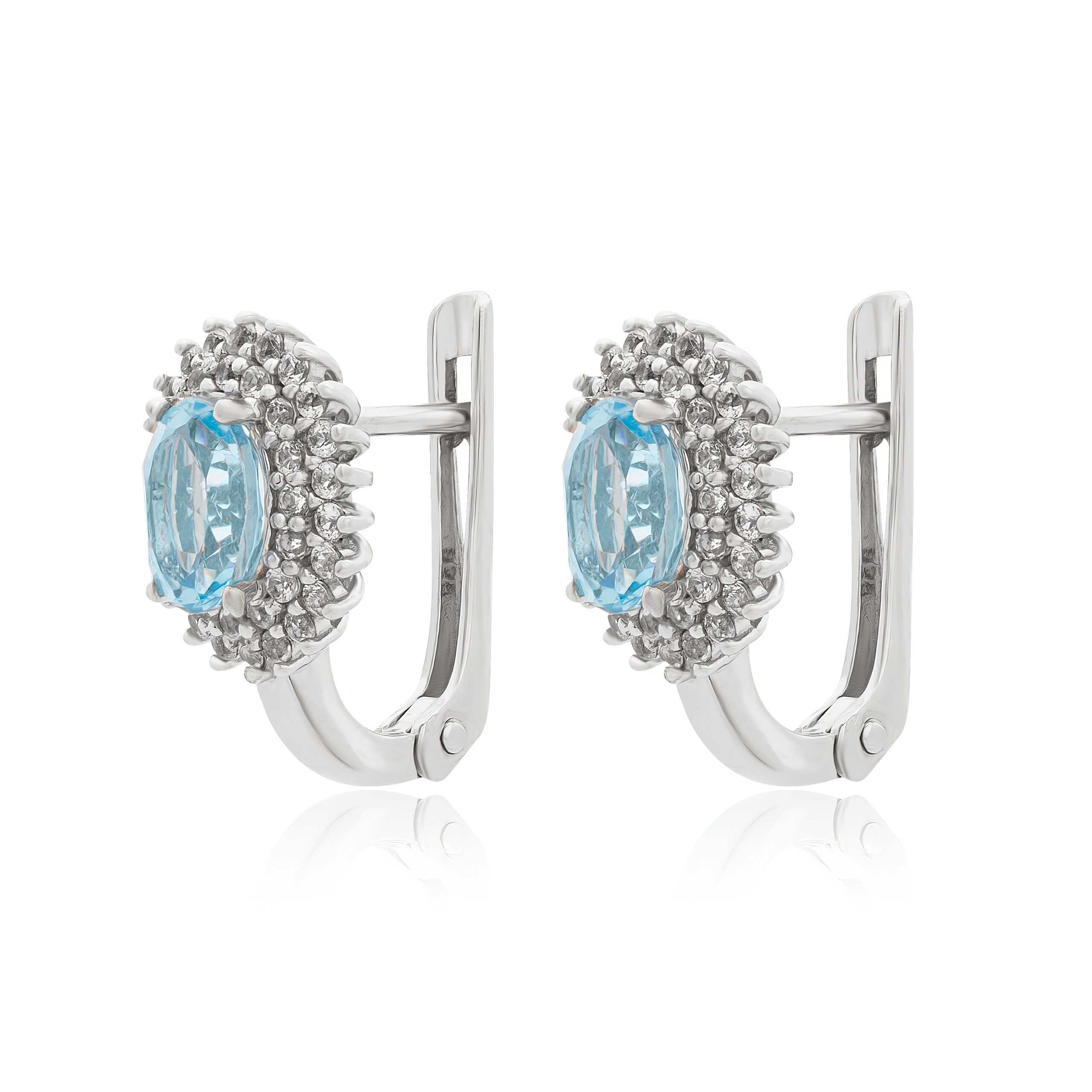 AQUAMARINE EARRINGS