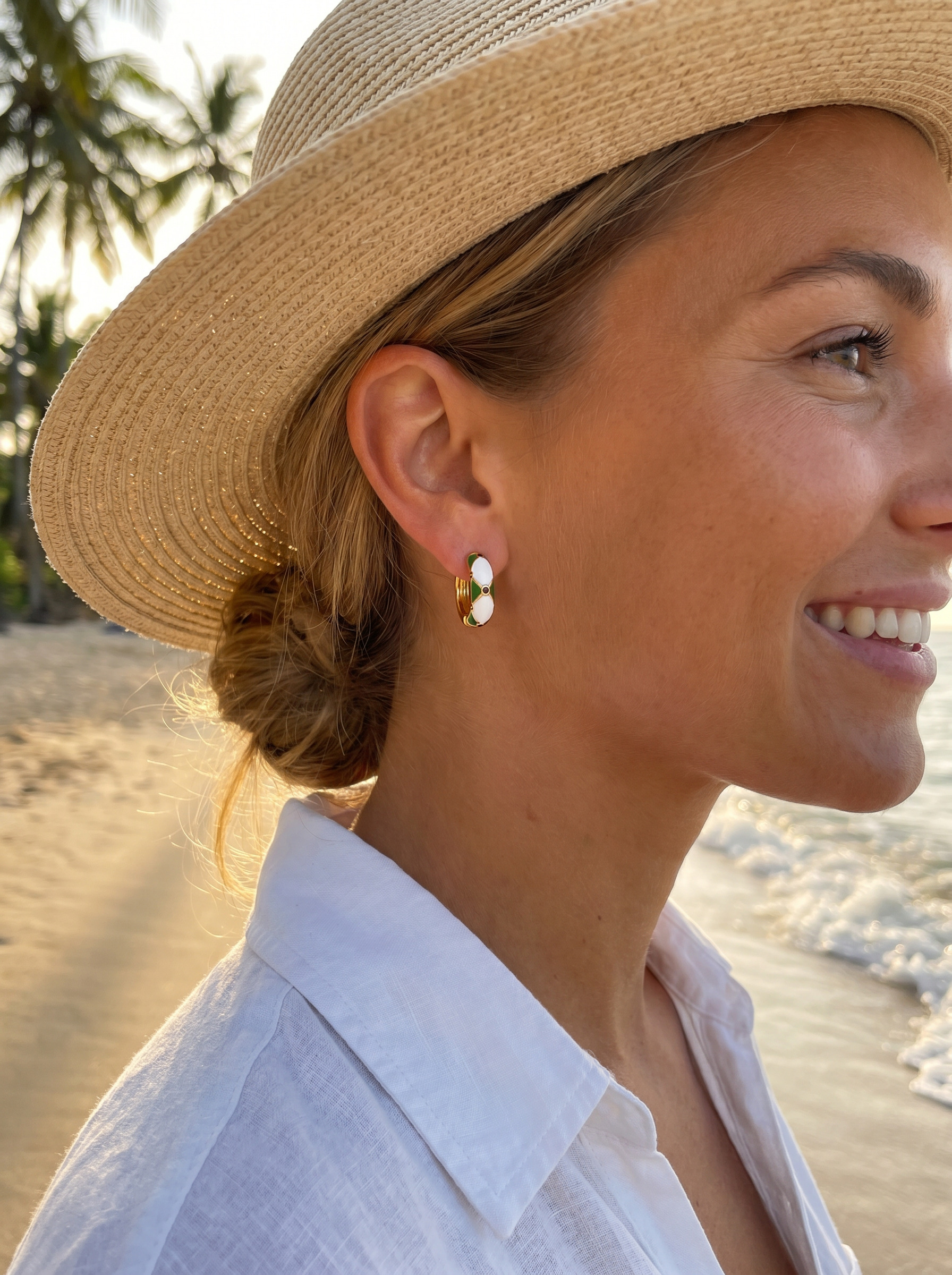 EVERGREEN LUXE HOOPS