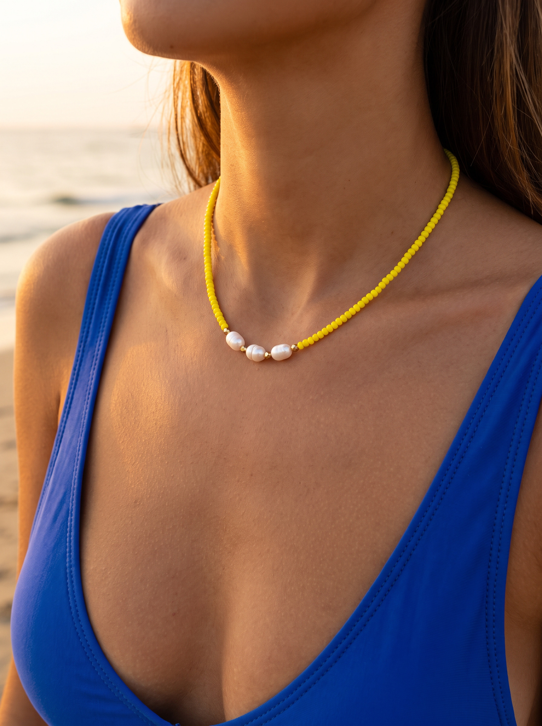 LEMON PEARL NECKLACE
