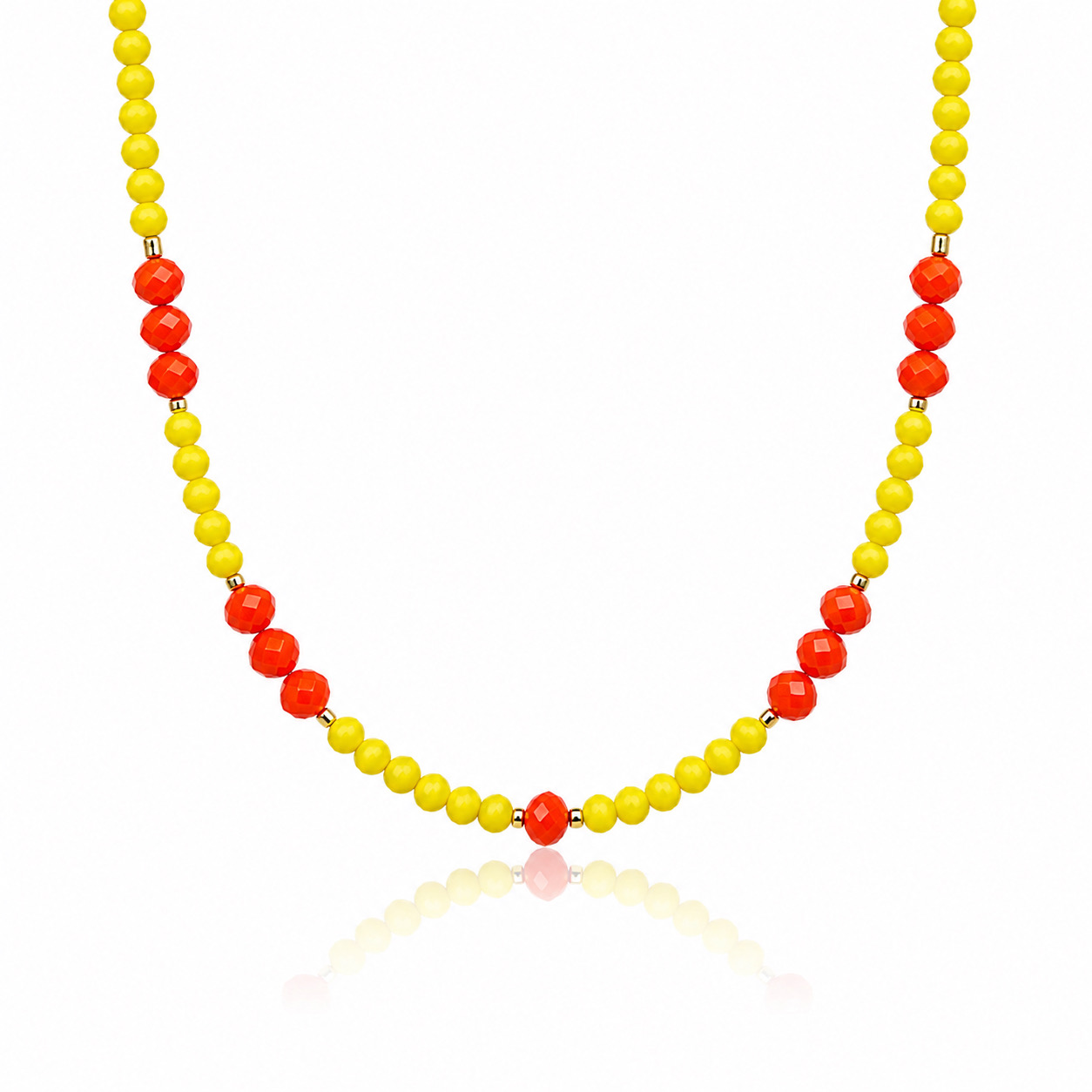 LEMON & CORAL NECKLACE LEMON & CORAL NECKLACE